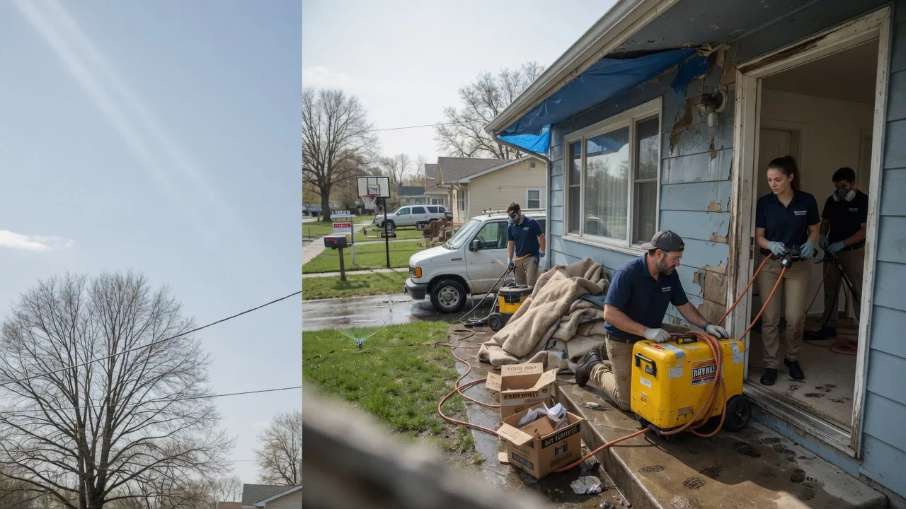 Basement Flood Cleanup in David City, NE near me
